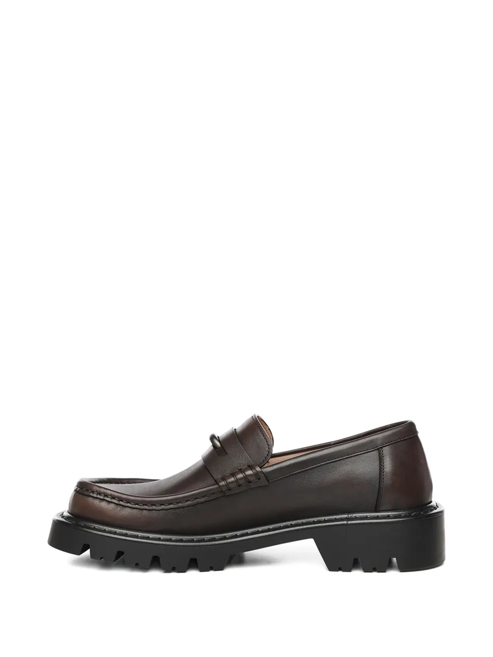 LOEWE 40mm Sierra lug-sole loafers Bruin