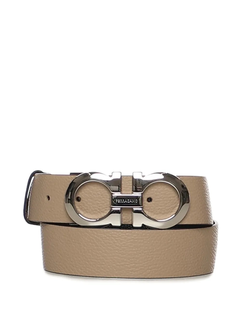 Ferragamo Gancini buckle belt - Toni neutri