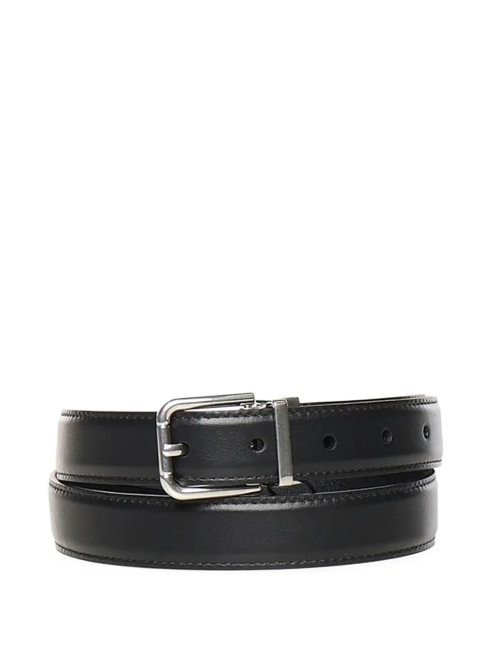 Dolce & Gabbana logo-lettering belt - Nero