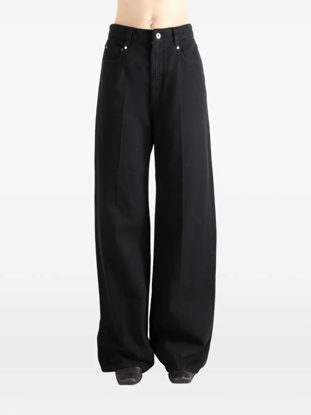 Brunello Cucinelli five-pocket jeans - Zwart