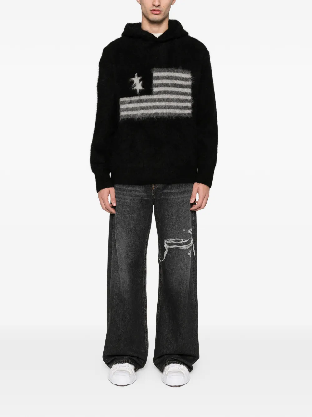 COLE BUXTON hoodie à motif drapeau | Hoodies | Image 2