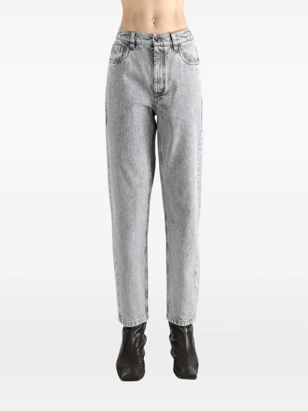Brunello Cucinelli five-pocket jeans - Grijs