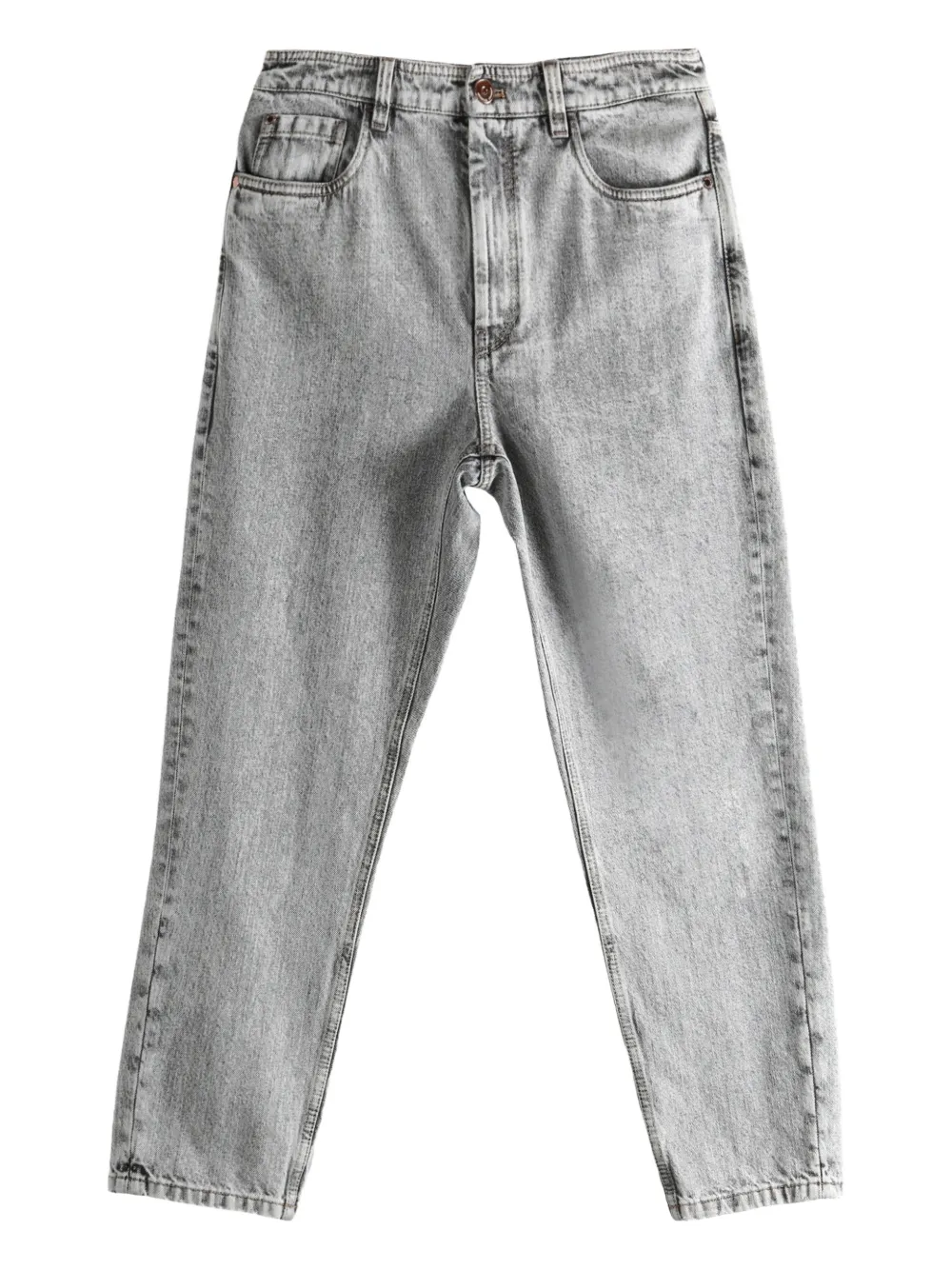 Brunello Cucinelli five-pocket jeans - Grigio