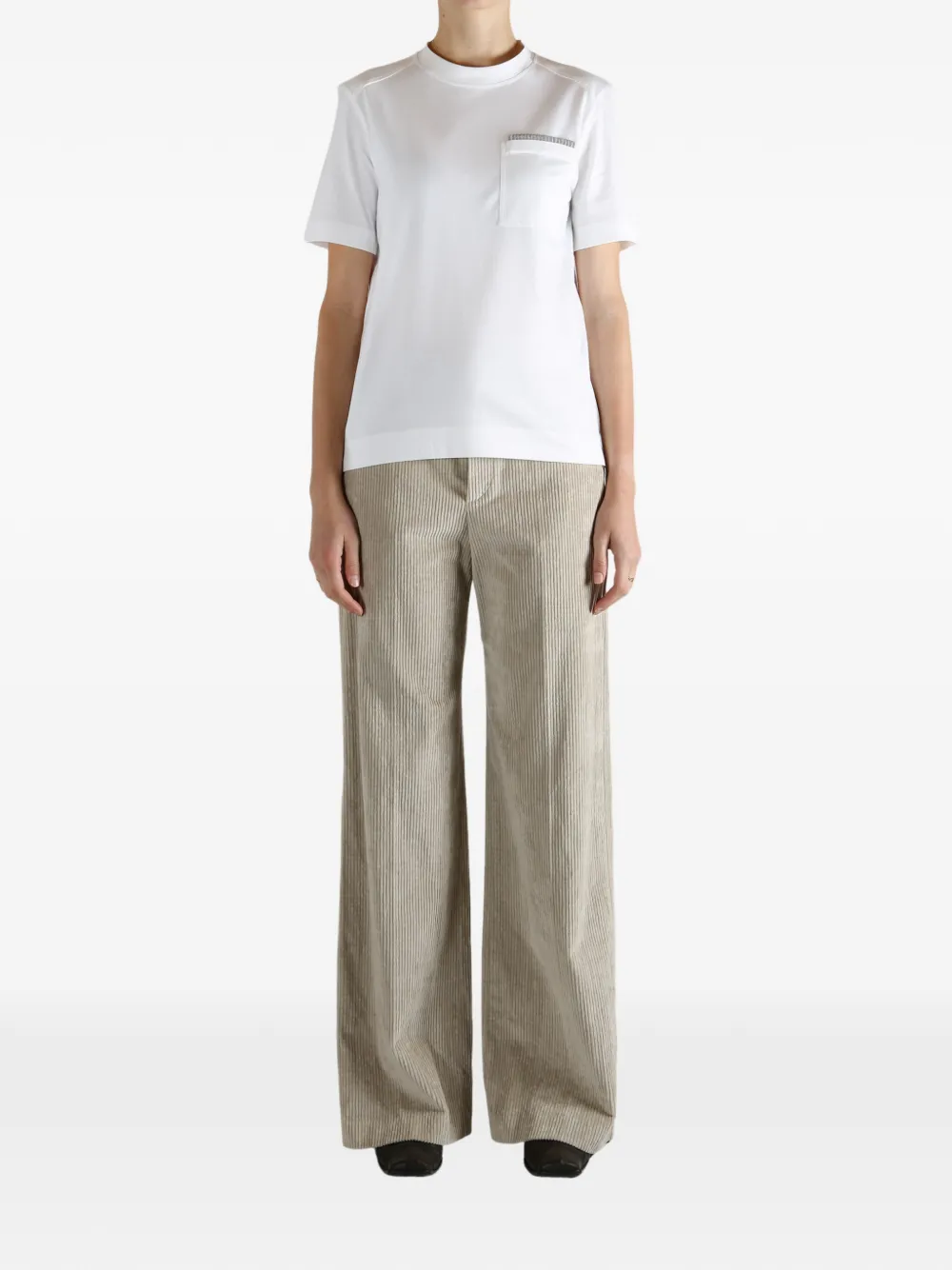 Brunello Cucinelli playera con bolsillo en el pecho | Playeras y jerséis | Image 2