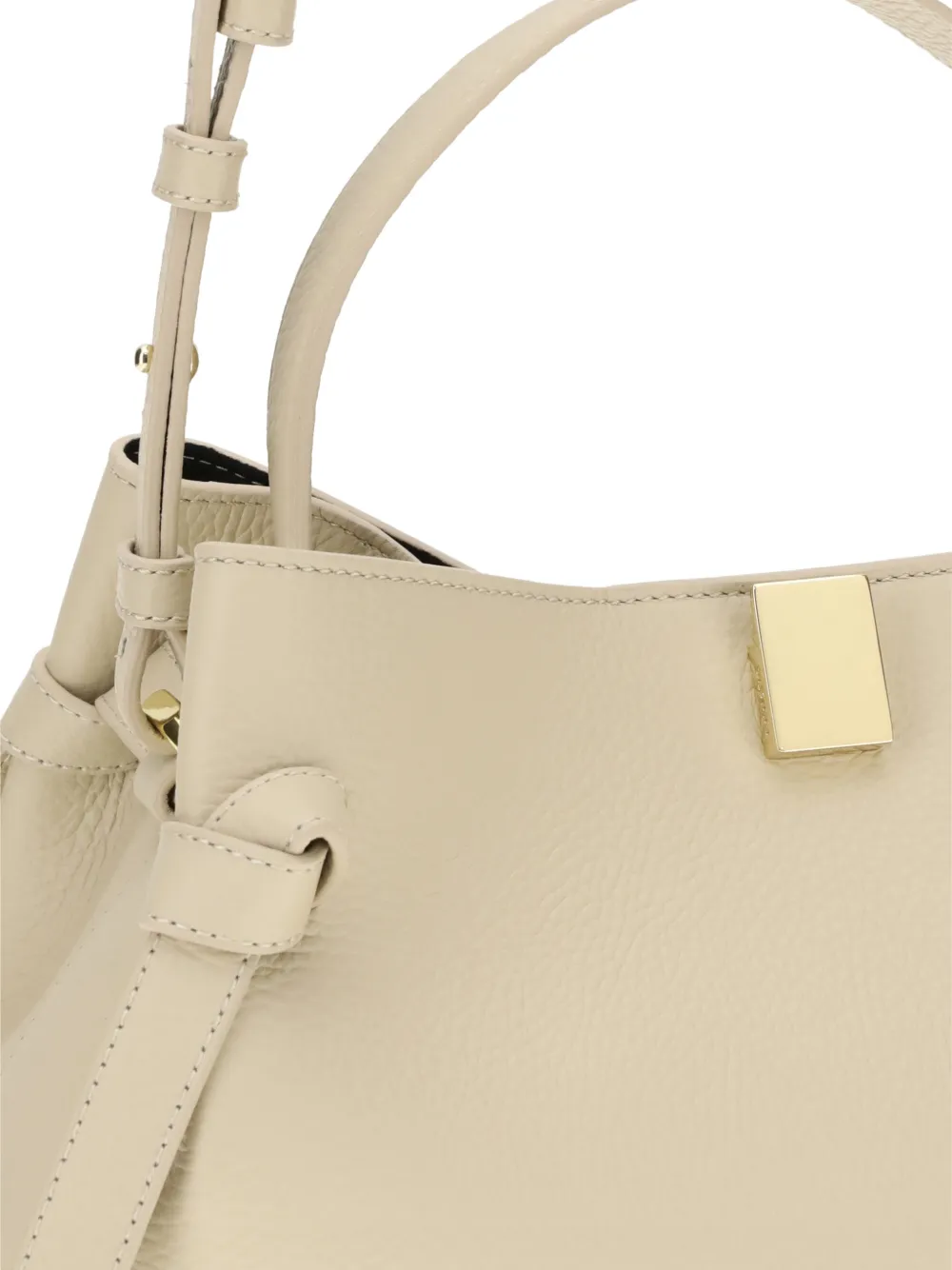 Gyoza Pebble-Leather Tote Bag