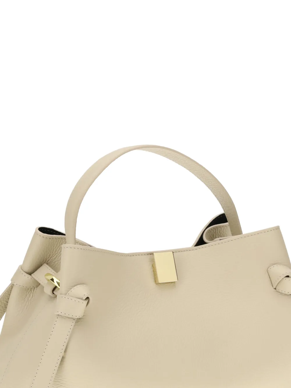 Gyoza Pebble-Leather Tote Bag