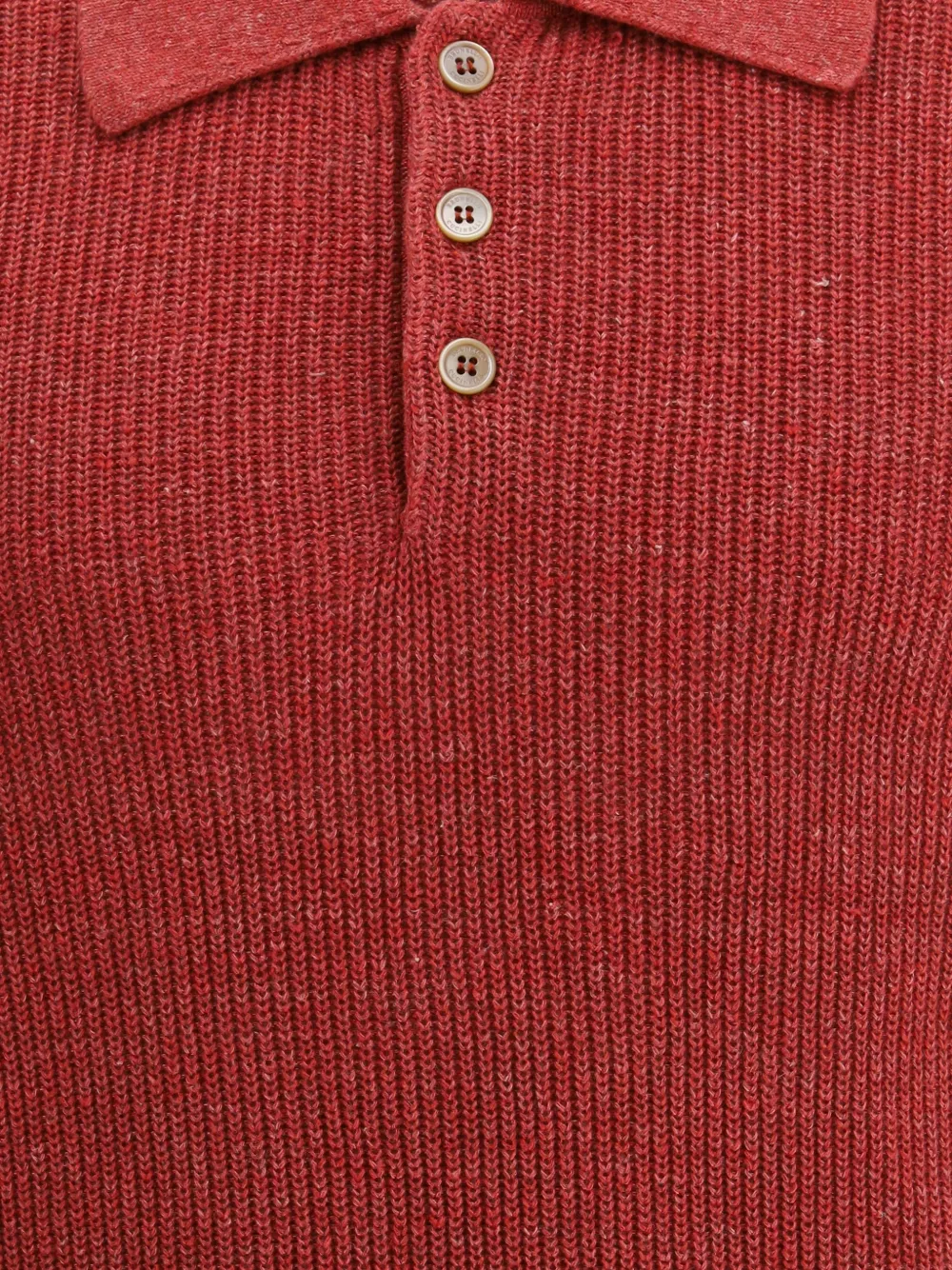 Short-Sleeve Knitted Polo Shirt