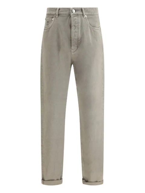 Brunello Cucinelli Iconic Fit Five-Pocket-Jeans