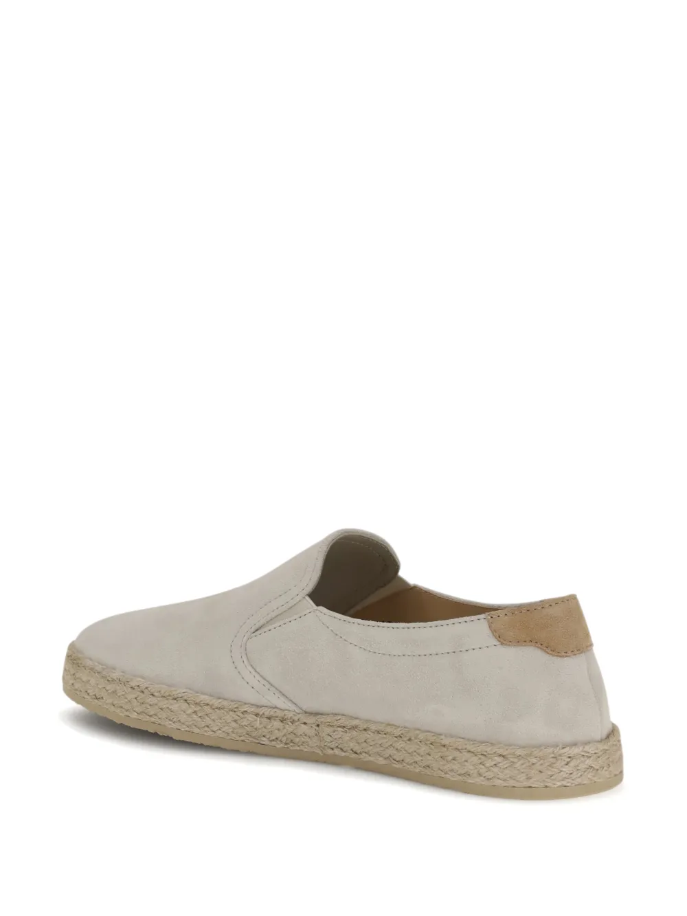 Brunello Cucinelli Suède espadrilles Beige