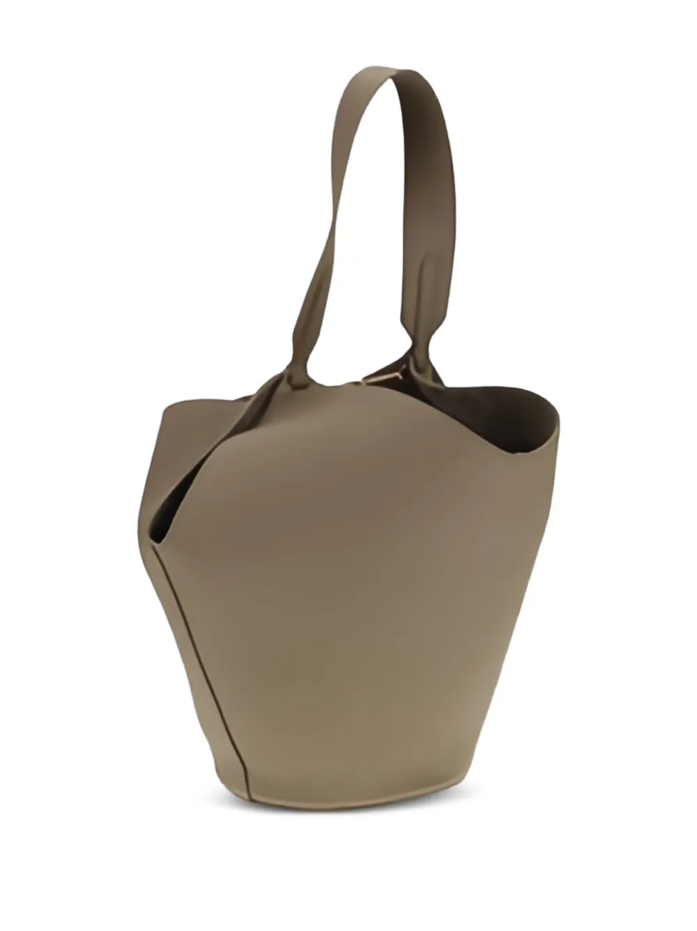  Khaite Small Lotus Shoulder Bag - Green 