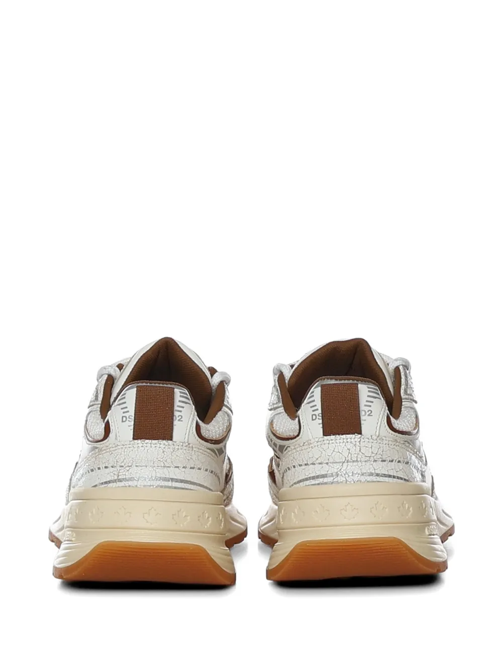 DSQUARED2 Sneakers met applicatie Wit