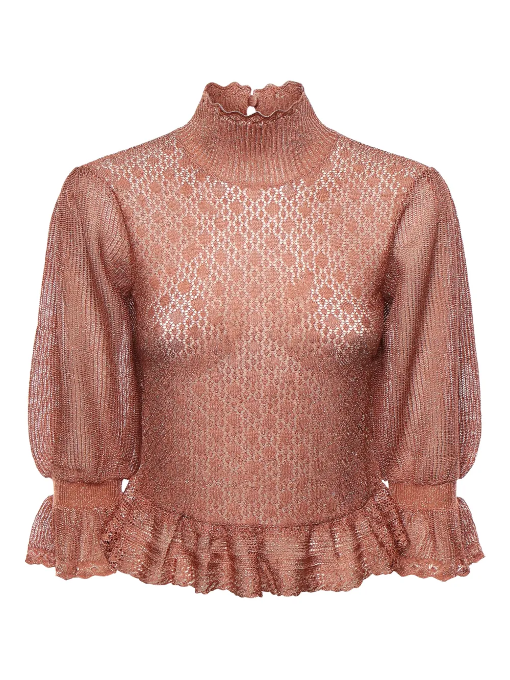 Chloé long-sleeve blouse - Rosa