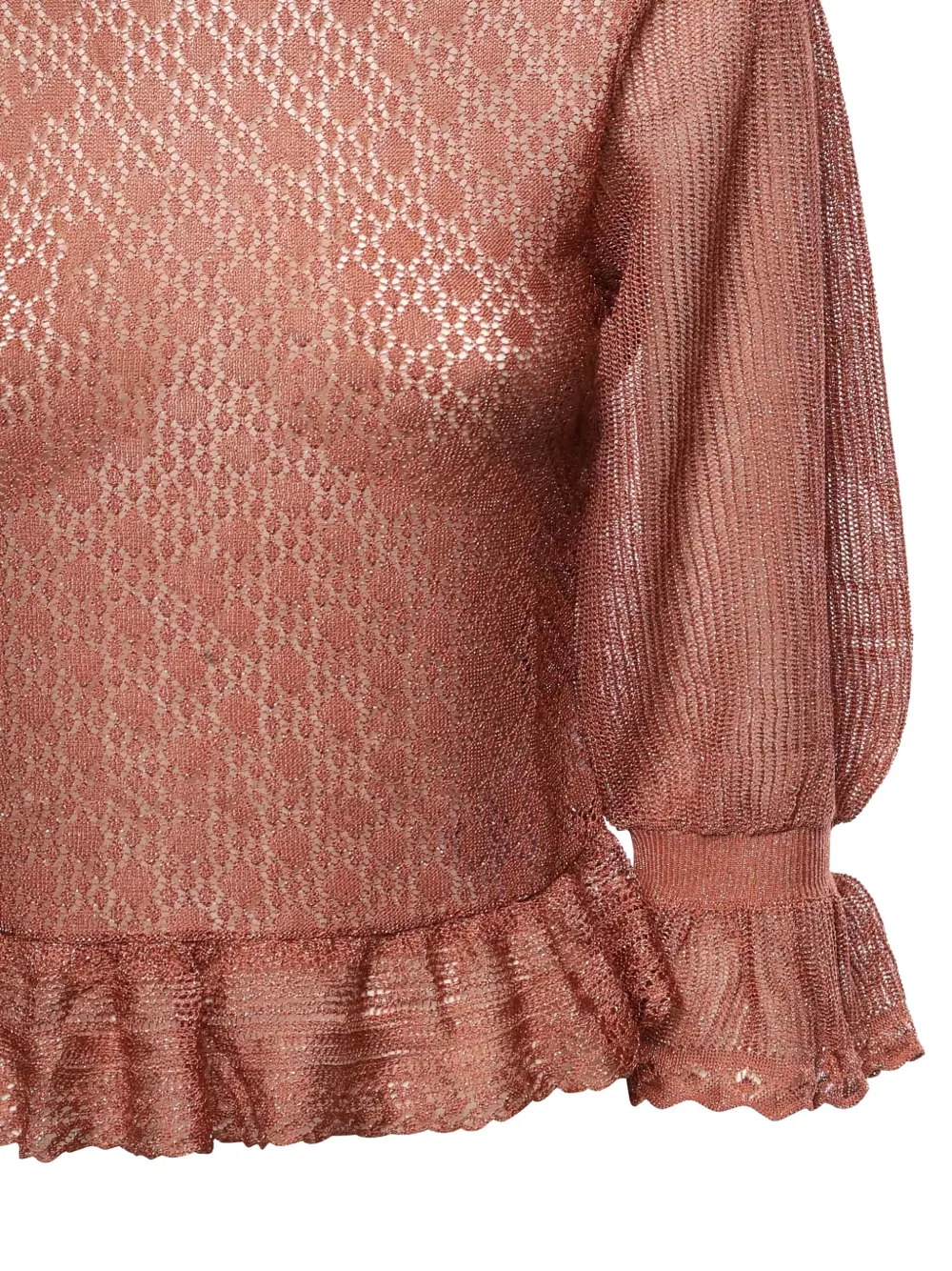  Chloé Long-sleeve Blouse - Pink 