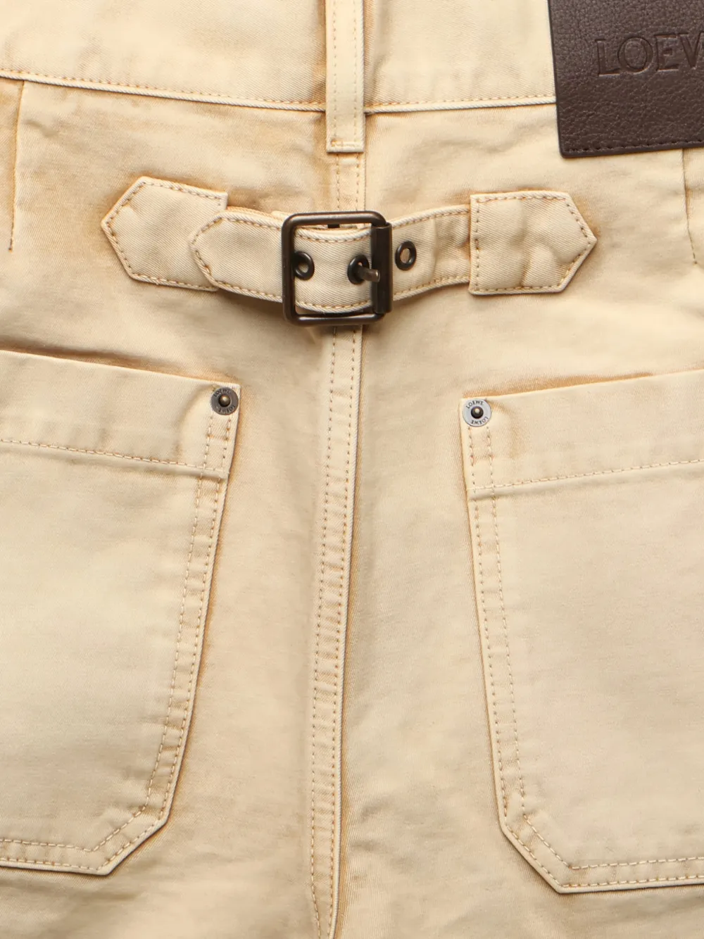  Loewe Pantalones De Algodón - Neutro 