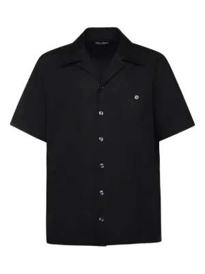【新品】RAF SIMONS Short sleeve ビジネスシャツ Raf Simons short-sleeve Shirt | Black | FARFETCH
