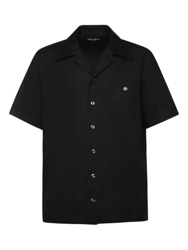 Dolce & Gabbana Short-sleeve Shirt in Black