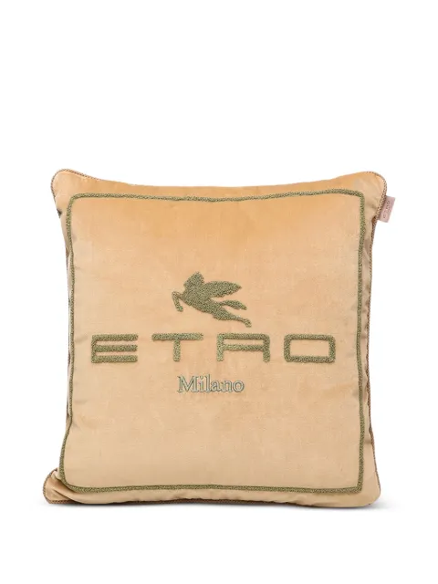 ETRO HOME logo-detail cushion (45cm x 45cm)