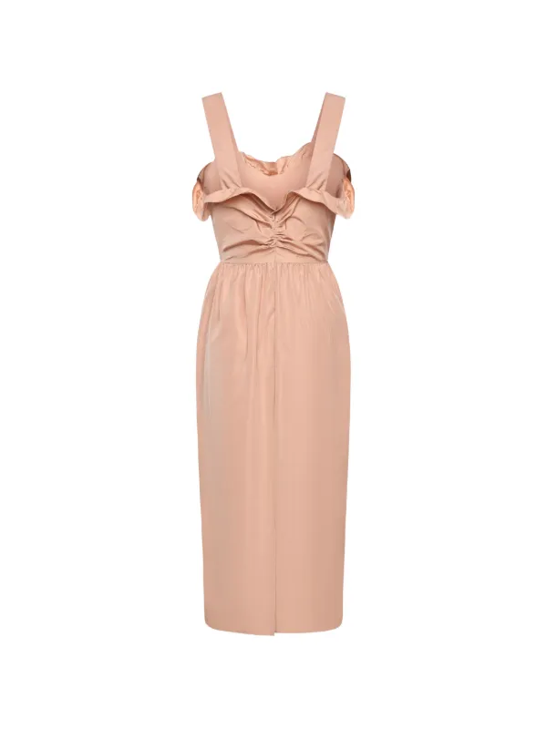chloe midi dress Chloe Floral Midi Dress
