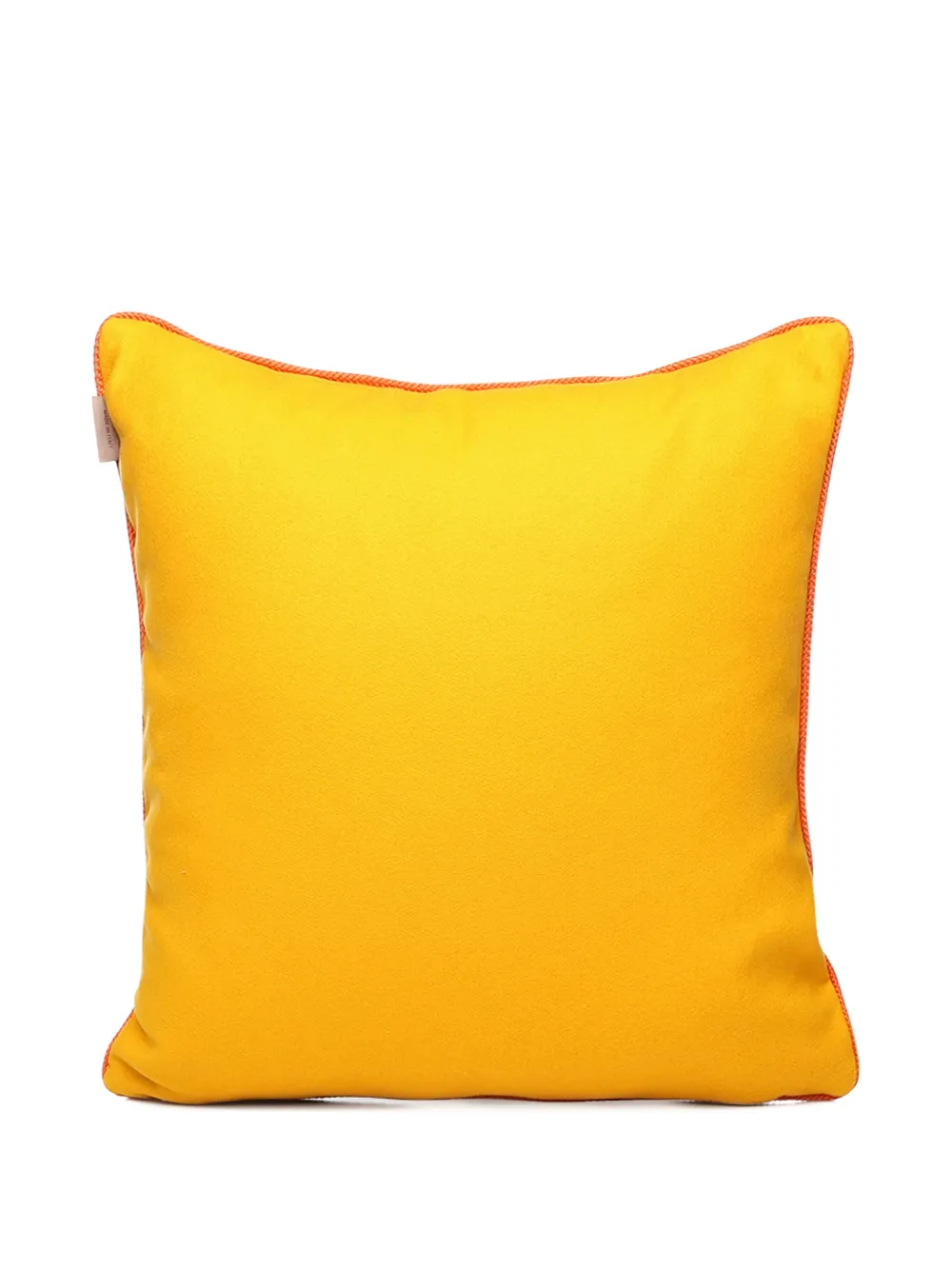 Etro Home Logo-detail Cushion (45cm X45cm) In Yellow
