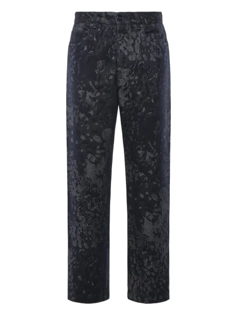 FENDI jacquard jeans