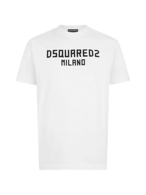 DSQUARED2 playera con logo estampado