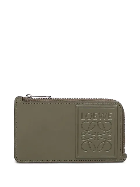 LOEWE satin calfskin cardholder