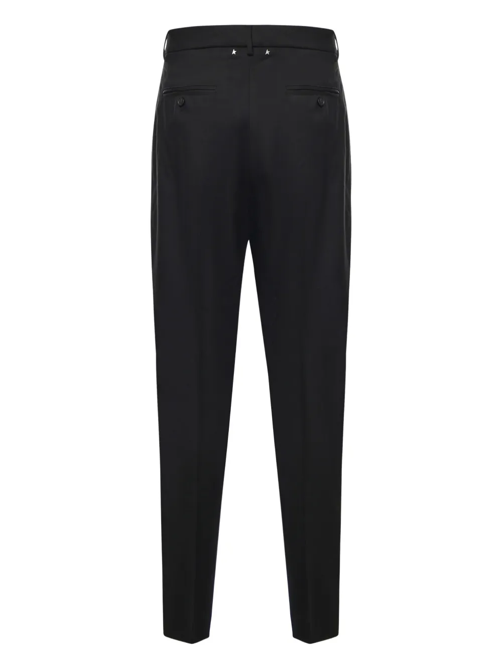 Golden Goose stud-detail trousers - Zwart