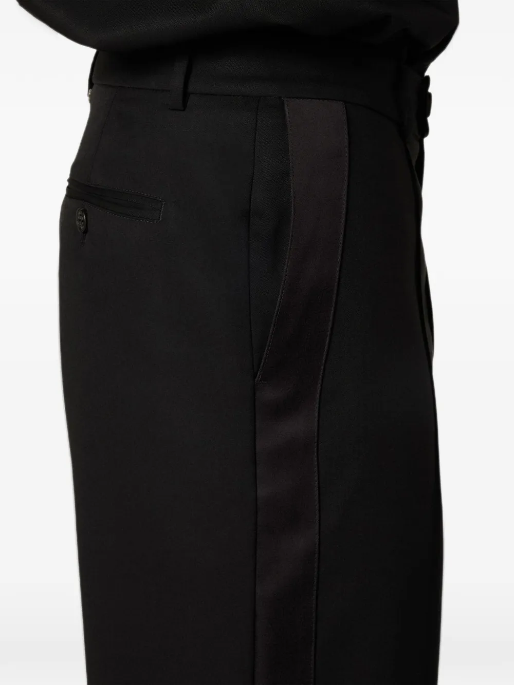 Golden Goose Broek met stud detail Zwart