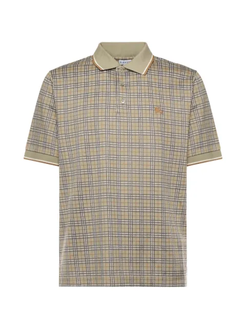 Burberry polo a cuadros