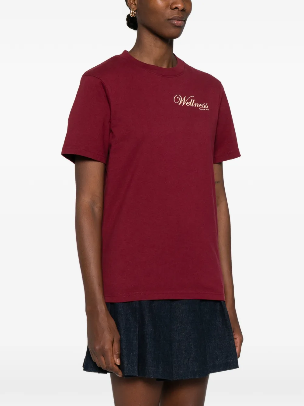 Sporty & Rich Soho T-shirt Rood