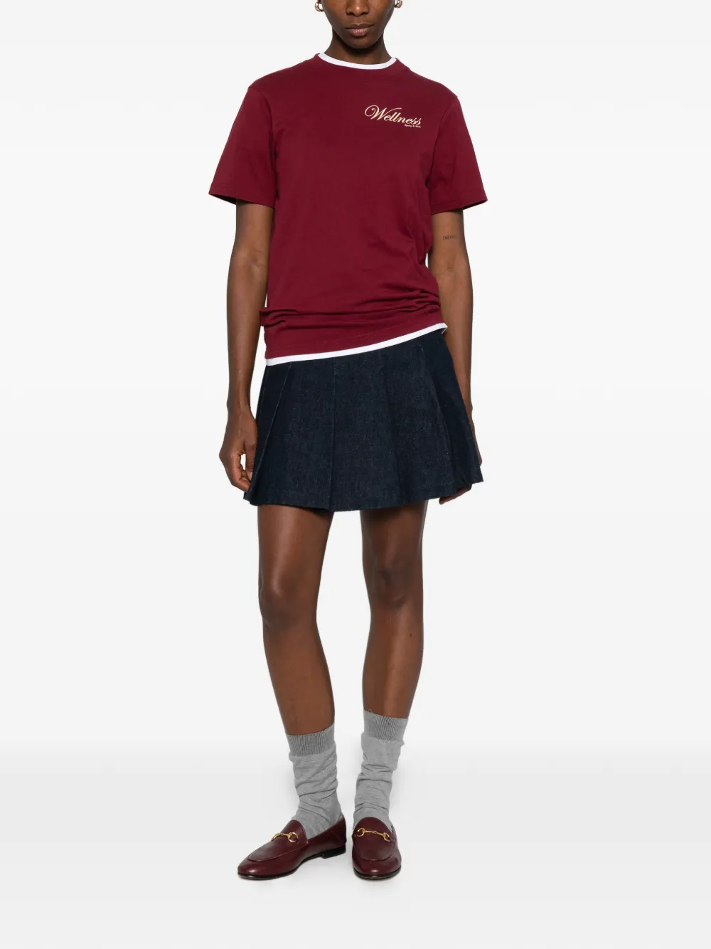 Sporty & Rich Soho T-shirt Rood