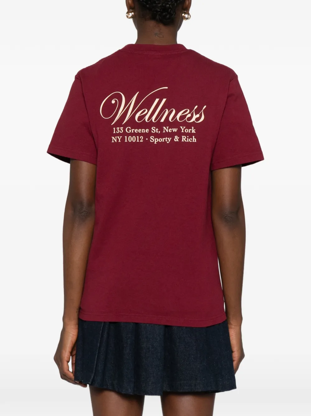 Sporty & Rich Soho T-shirt Rood