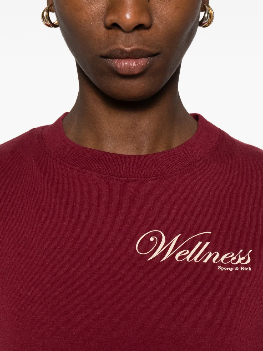 Sporty & Rich Soho T-shirt Rood