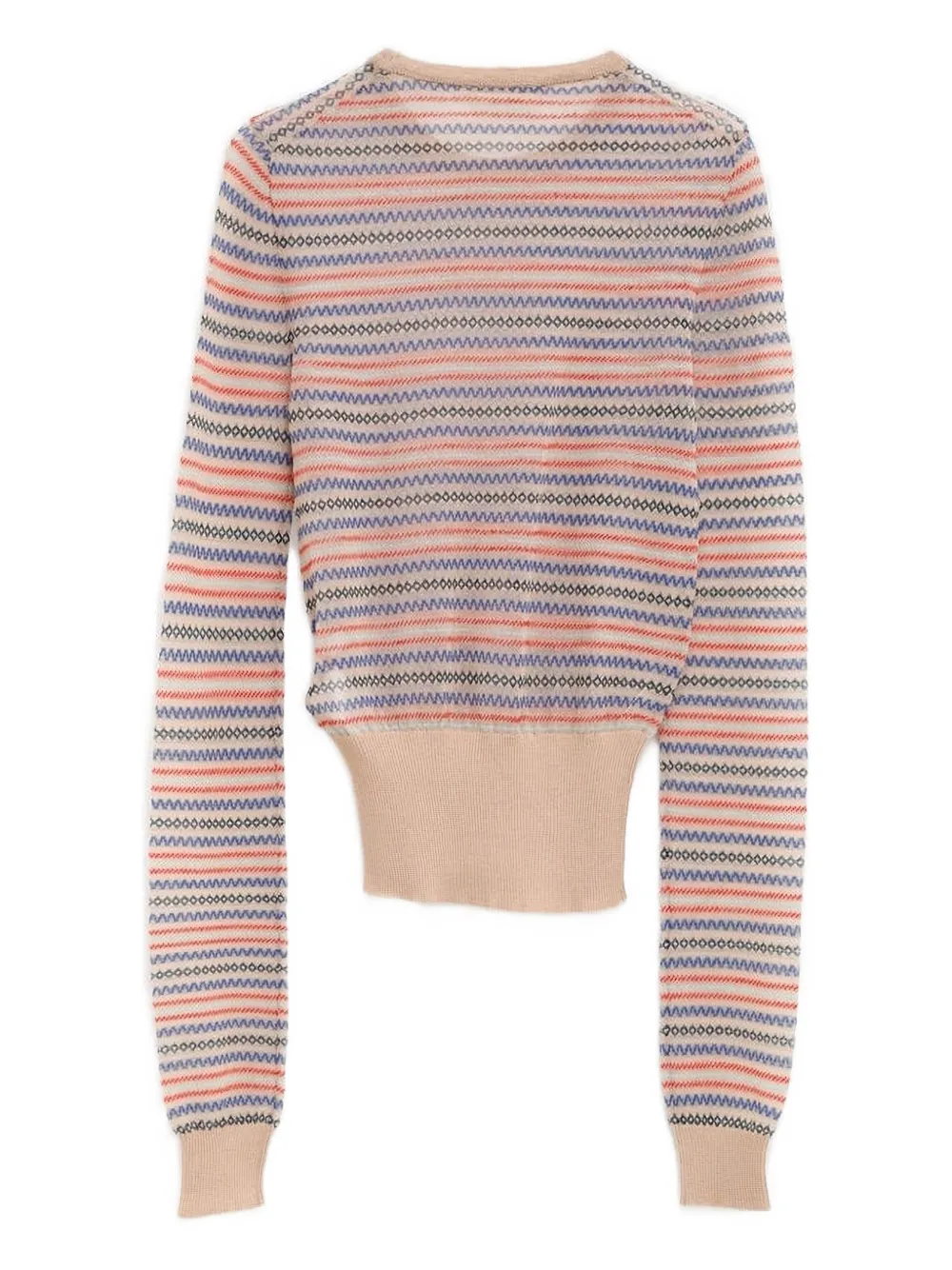 JW Anderson striped-pattern sweater | Knitted Sweaters | Image 2