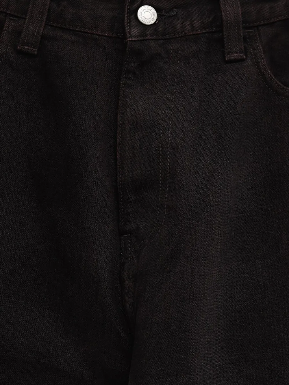 Carhartt WIP Everson geruite jeans Zwart
