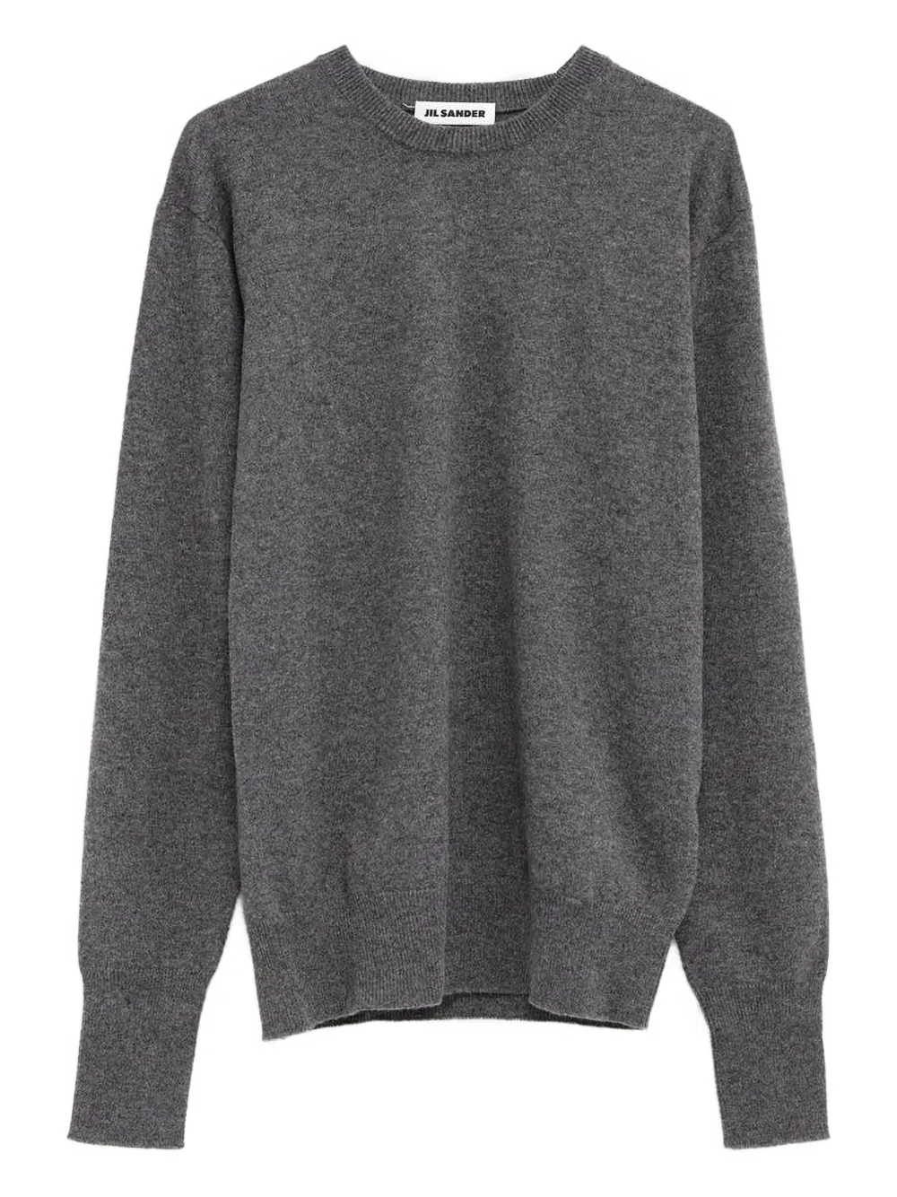 Jil Sander Crew-neck Sweater In Gray