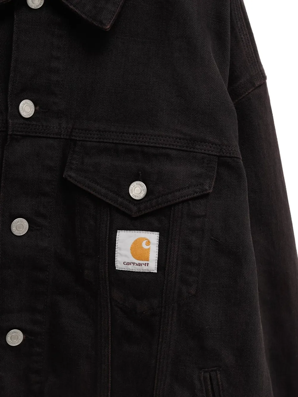 Carhartt Work In Progress Everson Denim Trucker Jacket In Multi