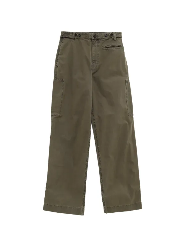 JW Anderson Button Cargo Pants in Green