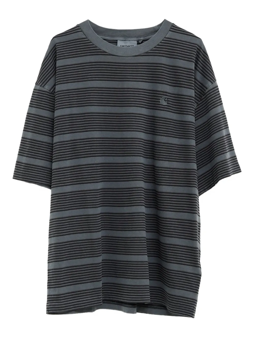 Carhartt WIP Camiseta com detalhe de logo | Cinza | Image 1