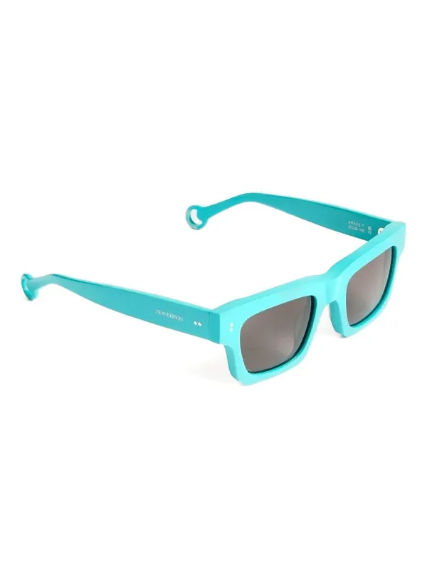 JW Anderson Jwa02 rectangle-frame Sunglasses | Blue | FARFETCH HK