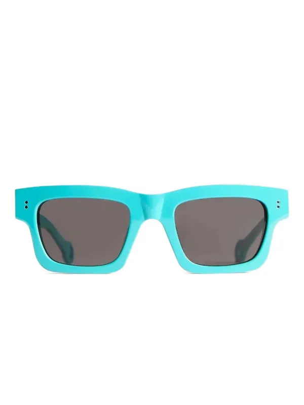 JW Anderson JWA02 サングラス ブルー レクタングル JW Anderson Jwa02 スクエアフレーム サングラス | ブルー | FARFETCH JP