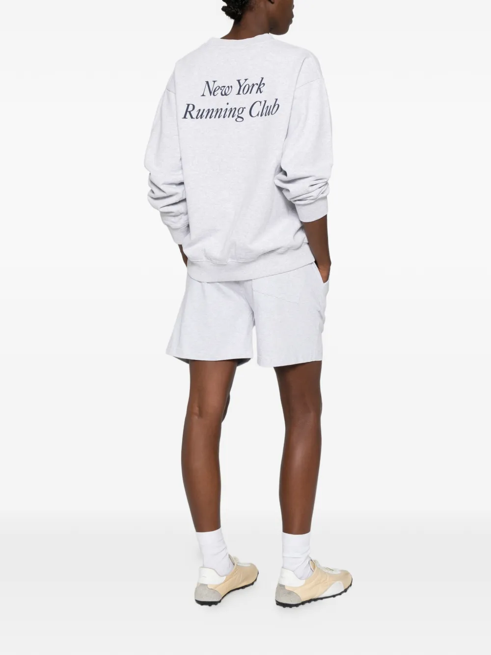  Sporty & Rich Run Club Sweatshirt - Grey 