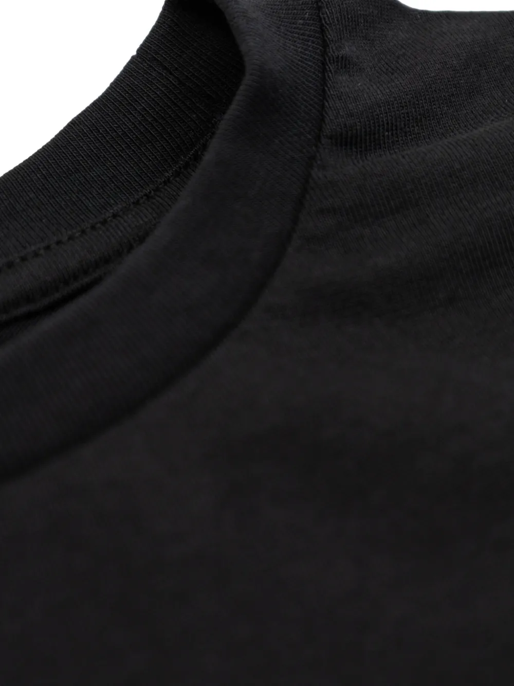 Stella McCartney Kids T-shirt met ronde hals en korte mouwen Zwart