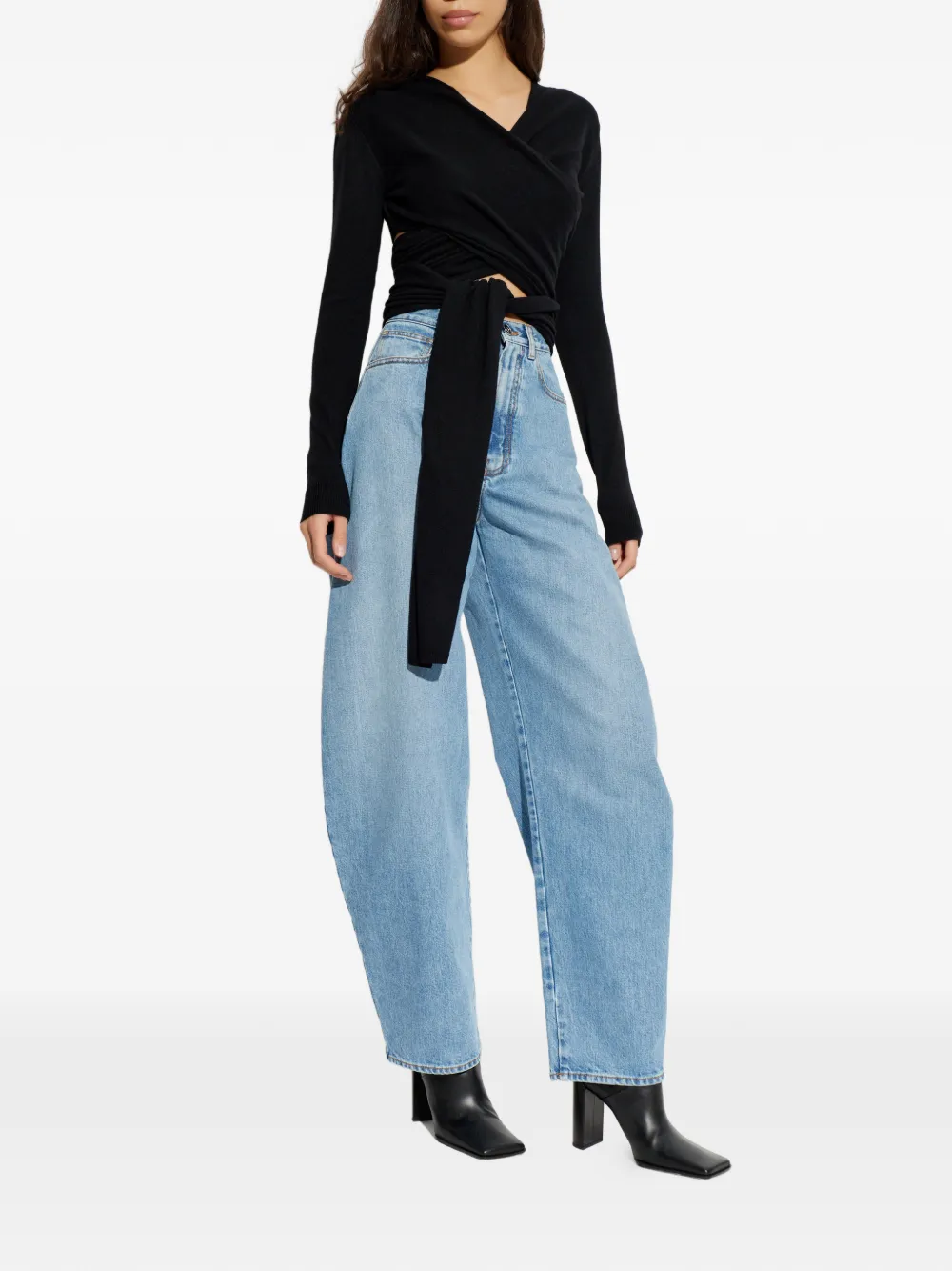 Alaïa top cruzado con cuello en V | Blusas | Image 2