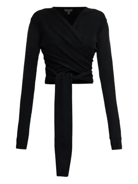 Alaïa V-neck wrap top