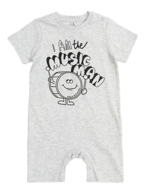 Stella McCartney Kids graphic-print short-sleeve romper