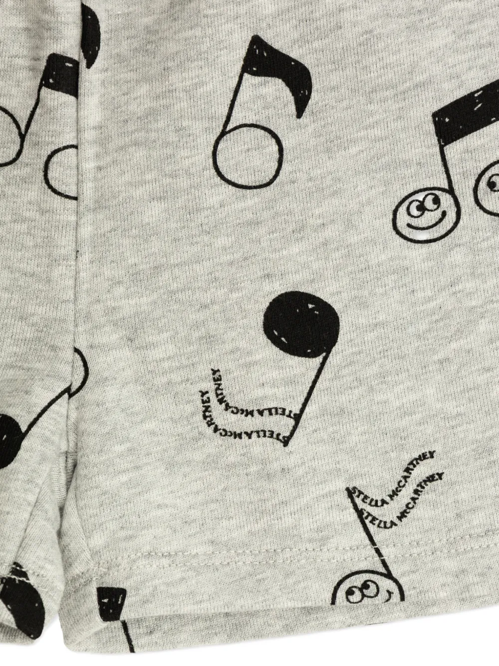 Stella McCartney Kids Shorts met print Grijs