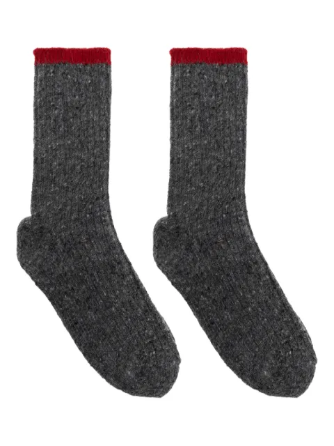 JW Anderson initials ribbed socks