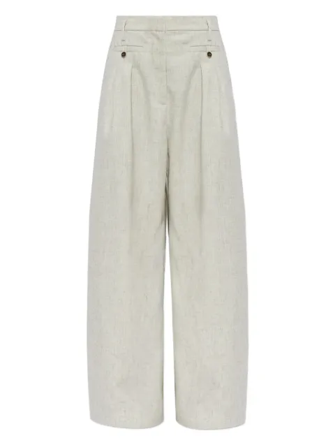 MUNTHE pantalones con pinzas y botones