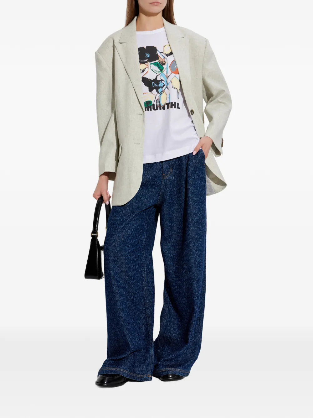 MUNTHE playera manga corta con estampado gráfico | Playeras y jerséis | Image 2